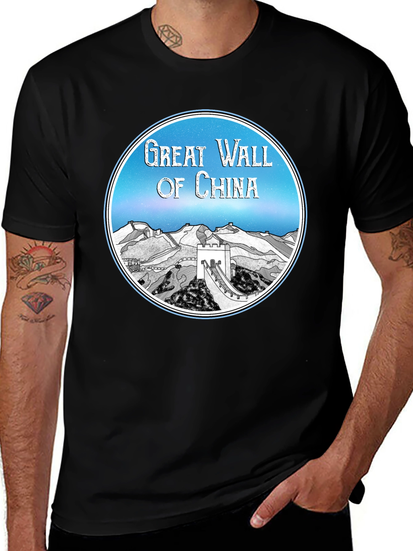 Great Wall of China Graphic Tee - Unisex