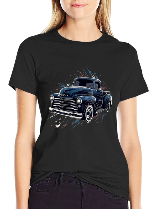 Vintage Truck Graphic Tee - Classic Car Shirt