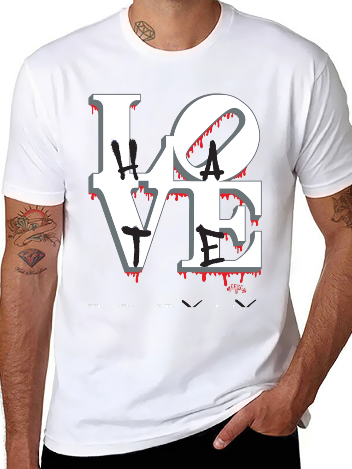 LOVE Graphic T-Shirt - The Cure is Love