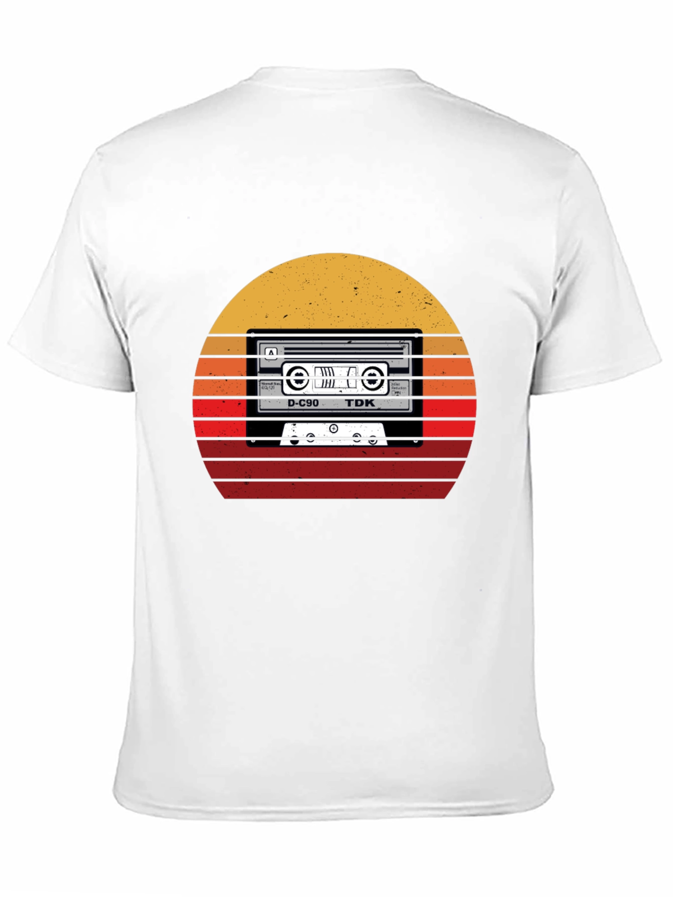 Retro Cassette Tape Sunset T-Shirt