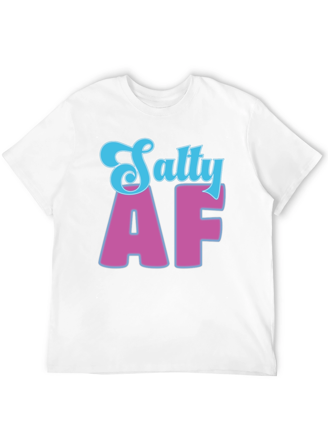 Salty AF Black Graphic Tee