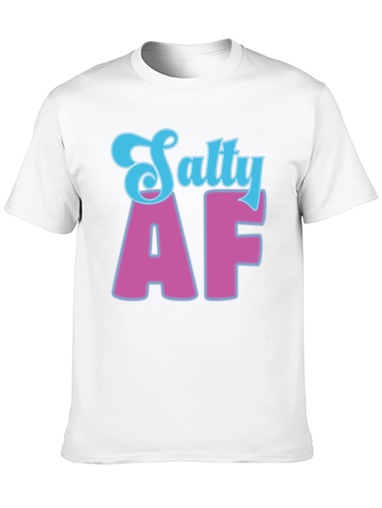 Salty AF Black Graphic Tee