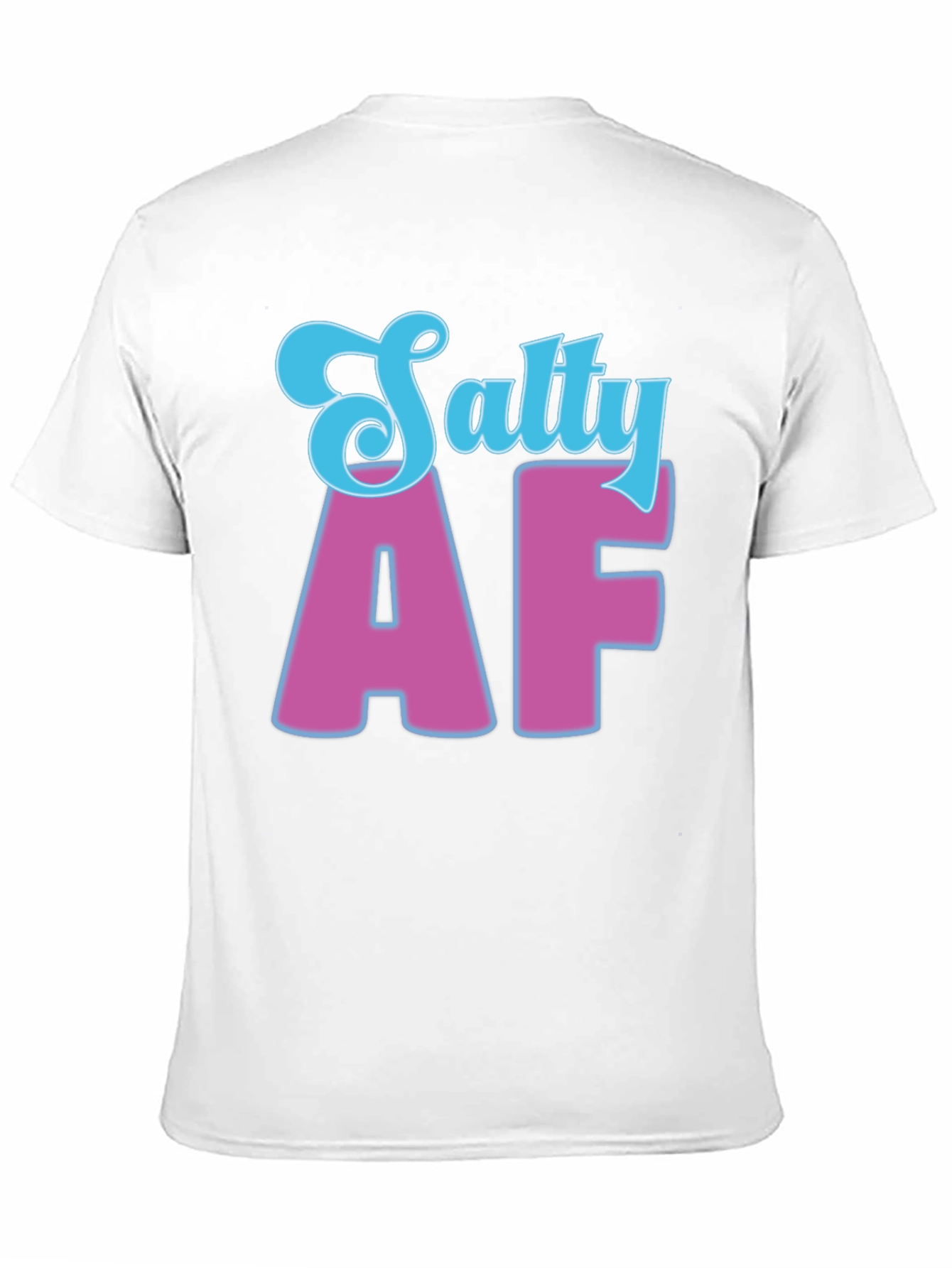 Salty AF Black Graphic Tee