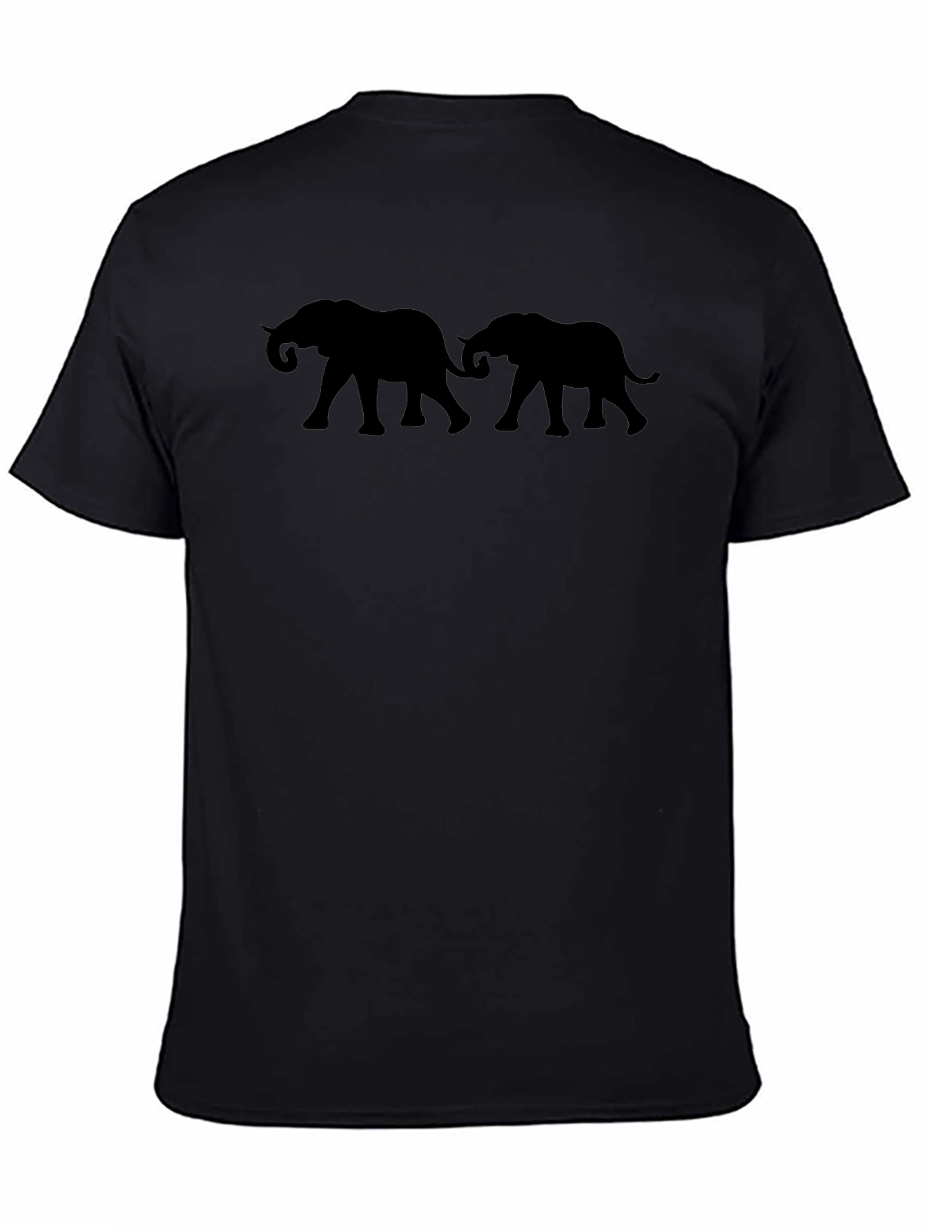 Elephant Silhouette Graphic Tee