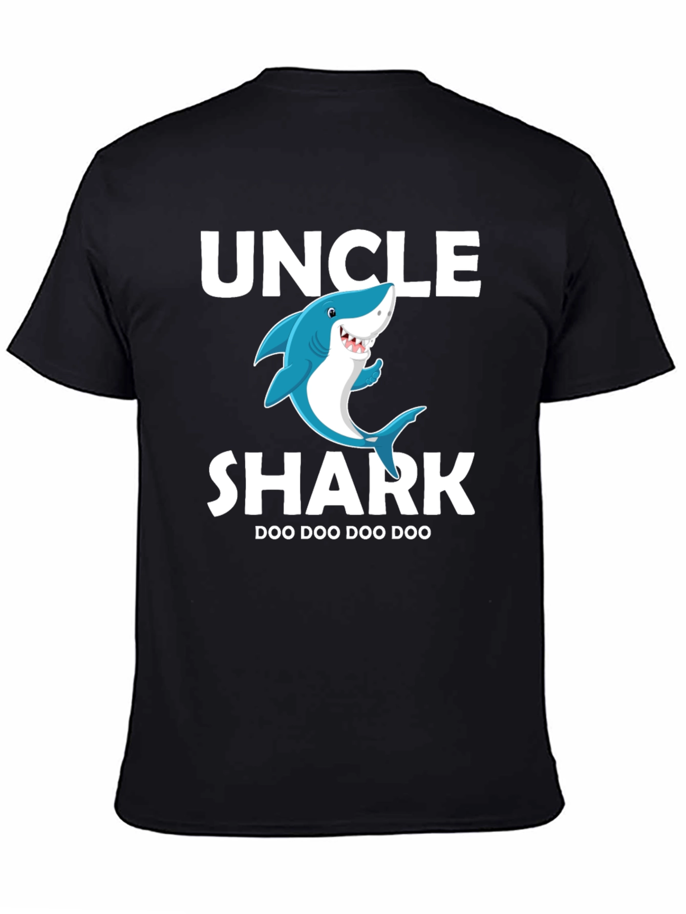 Uncle Shark Doo Doo T-Shirt - Fun Family Tee