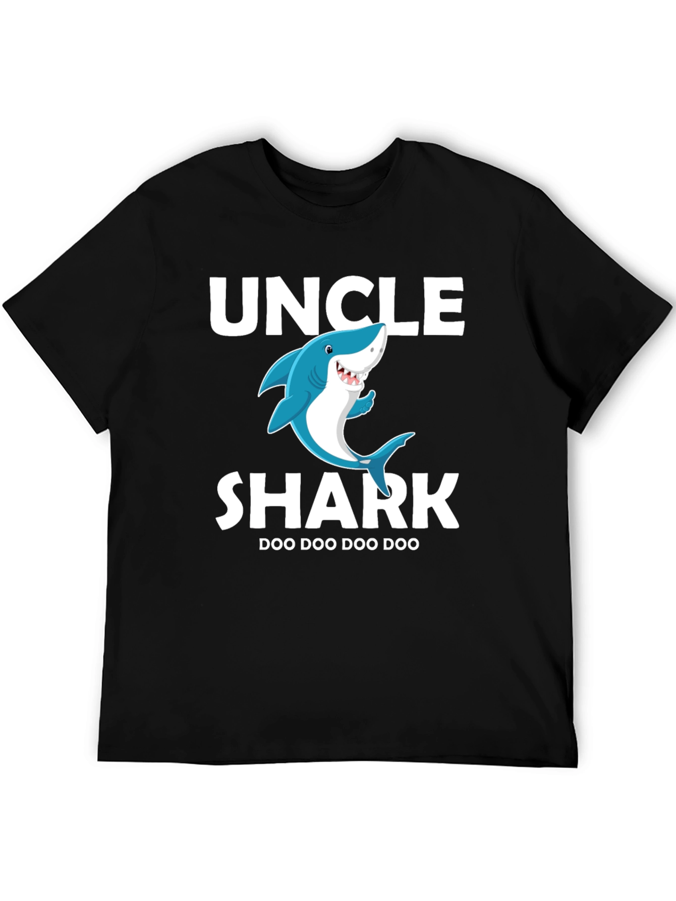 Uncle Shark Doo Doo T-Shirt - Fun Family Tee