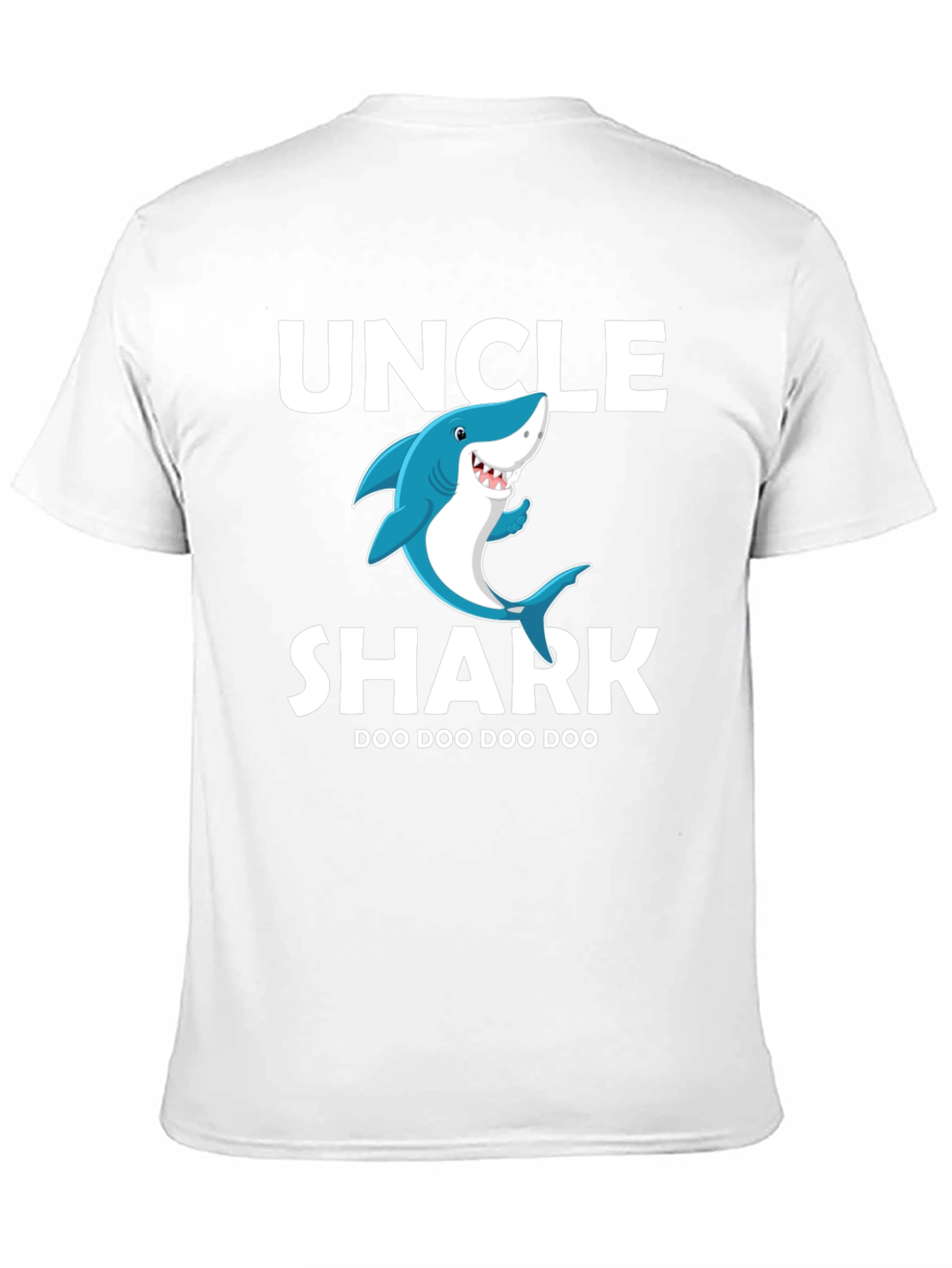 Uncle Shark Doo Doo T-Shirt - Fun Family Tee