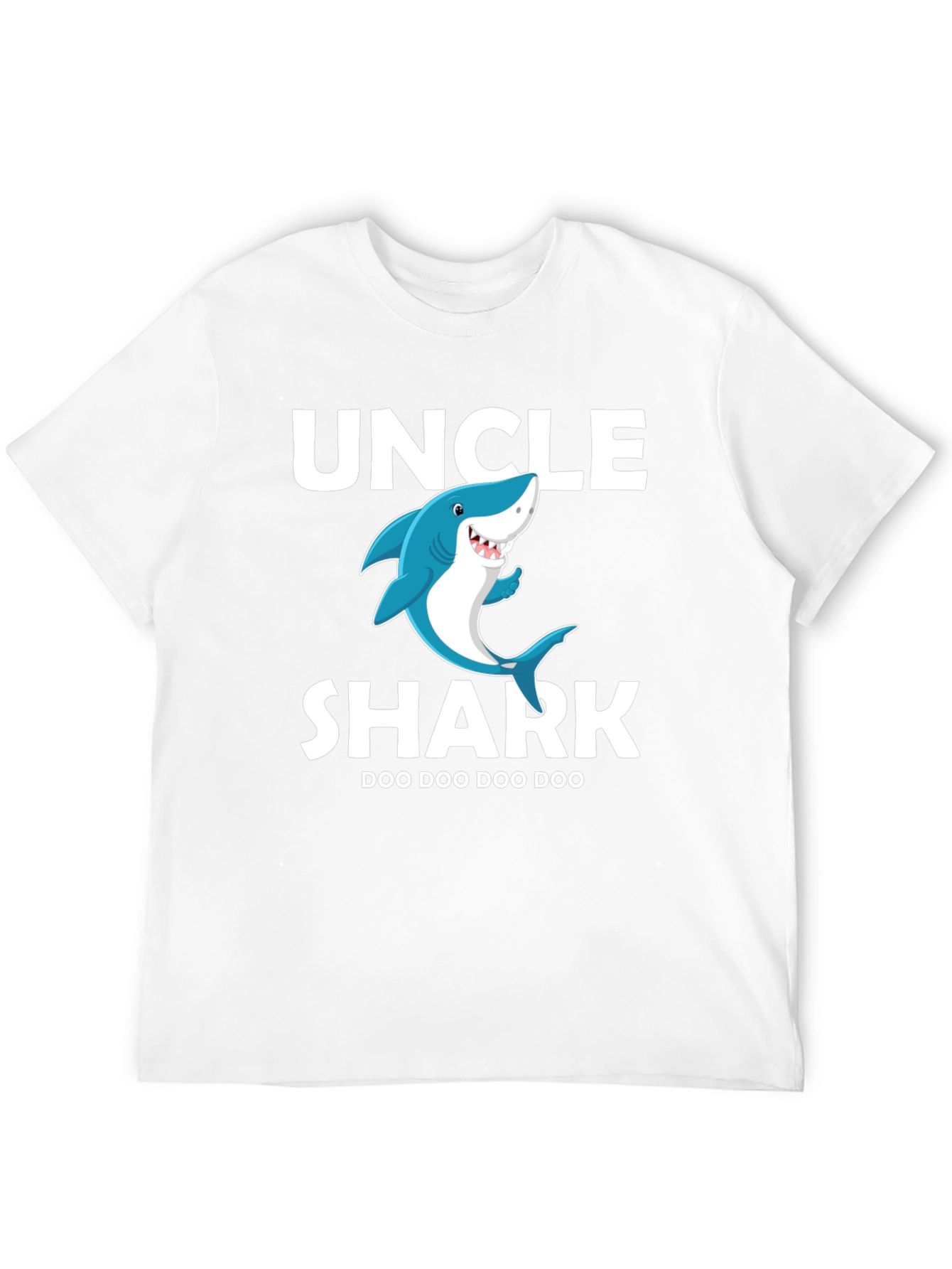 Uncle Shark Doo Doo T-Shirt - Fun Family Tee