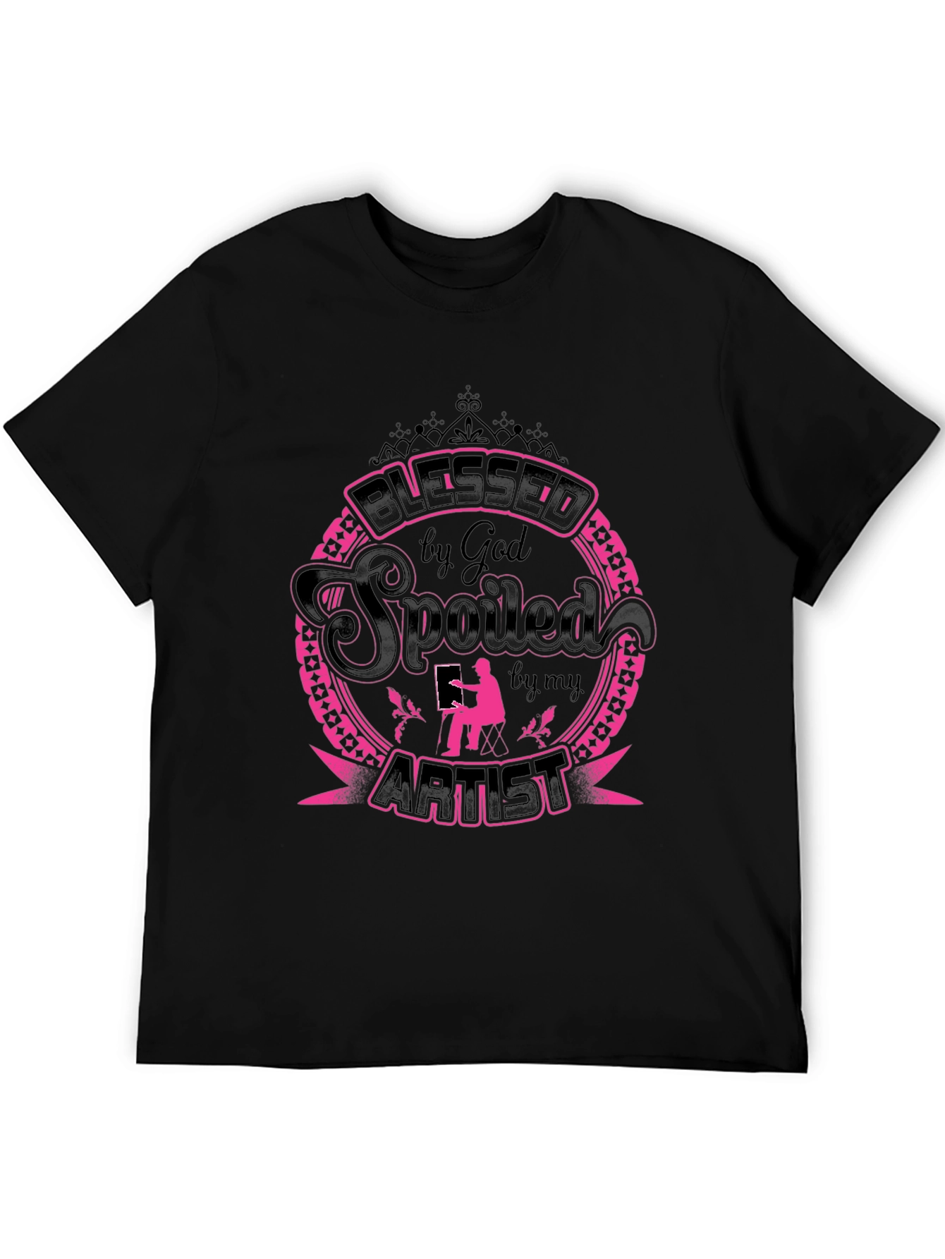 Blessed & Spoiled Artist Graphic T-Shirt