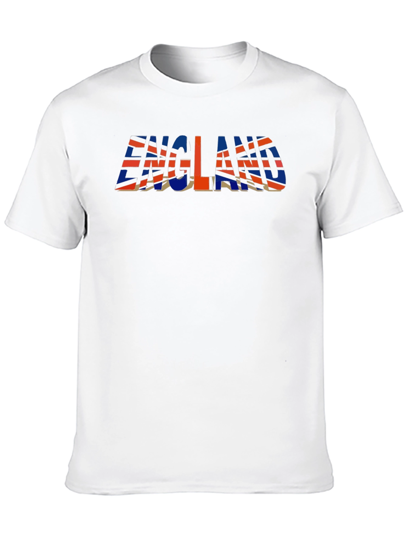England Flag Print Graphic T-Shirt