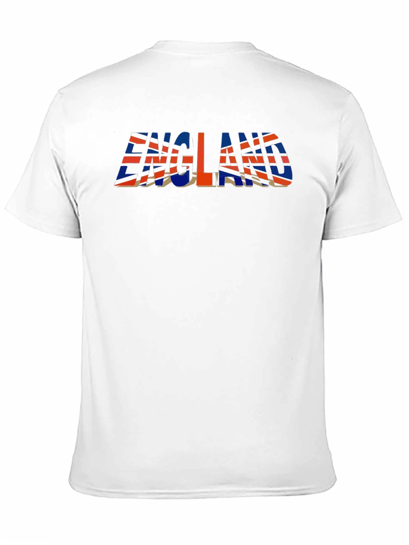 England Flag Print Graphic T-Shirt