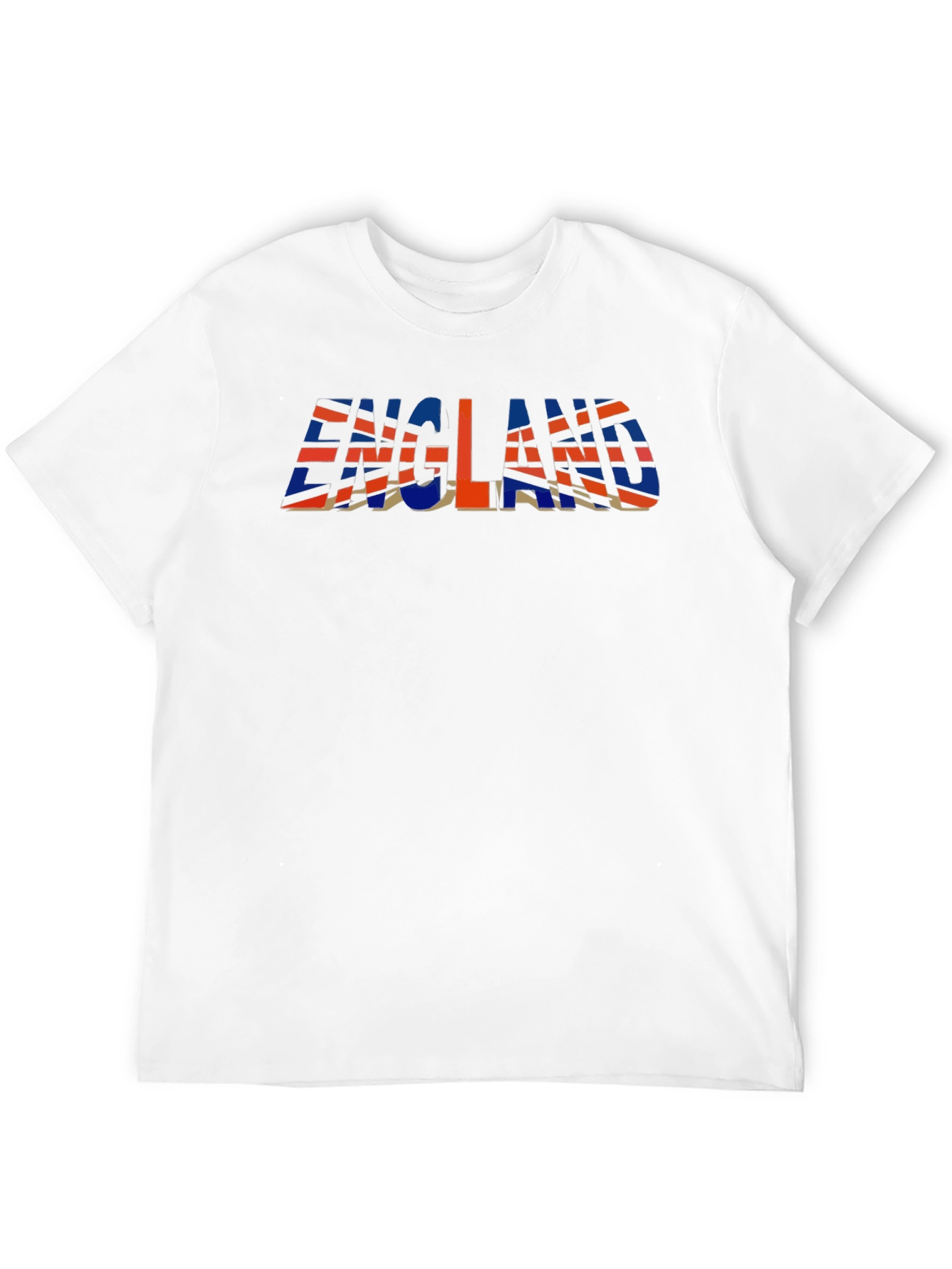 England Flag Print Graphic T-Shirt