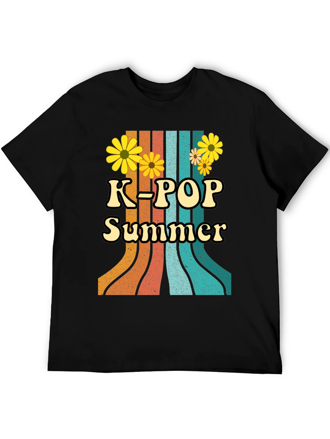 K-Pop Summer Retro Style T-Shirt