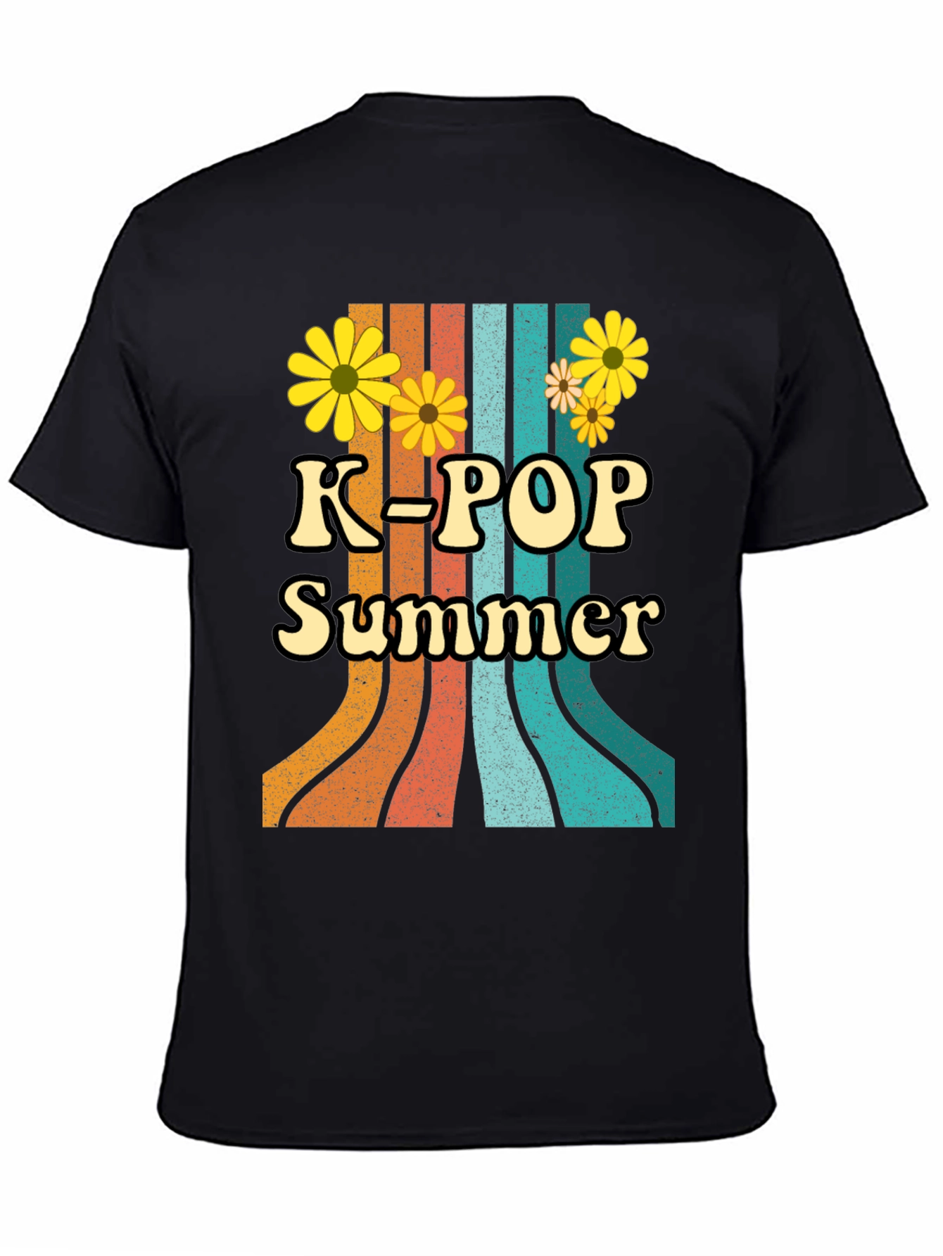 K-Pop Summer Retro Style T-Shirt