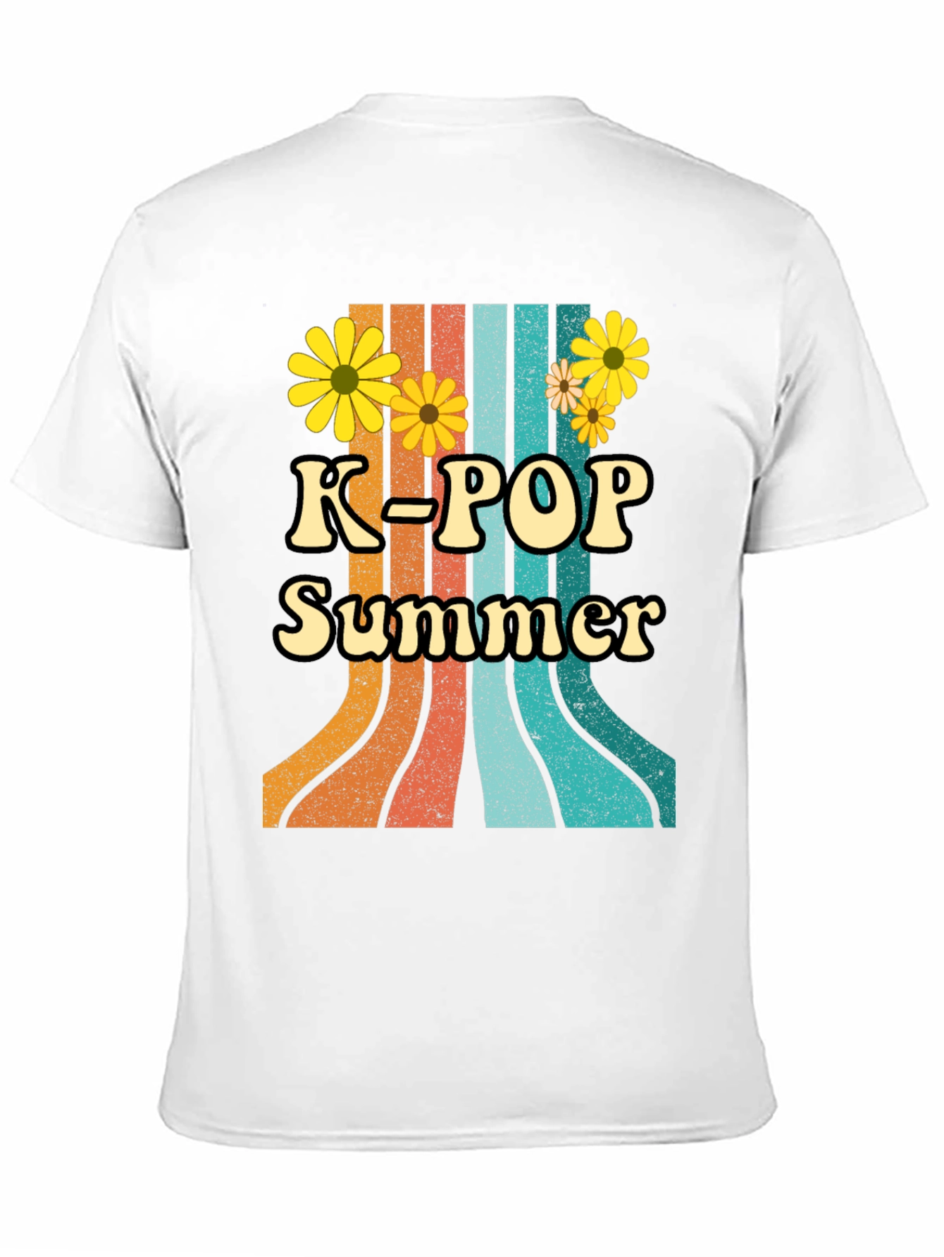 K-Pop Summer Retro Style T-Shirt