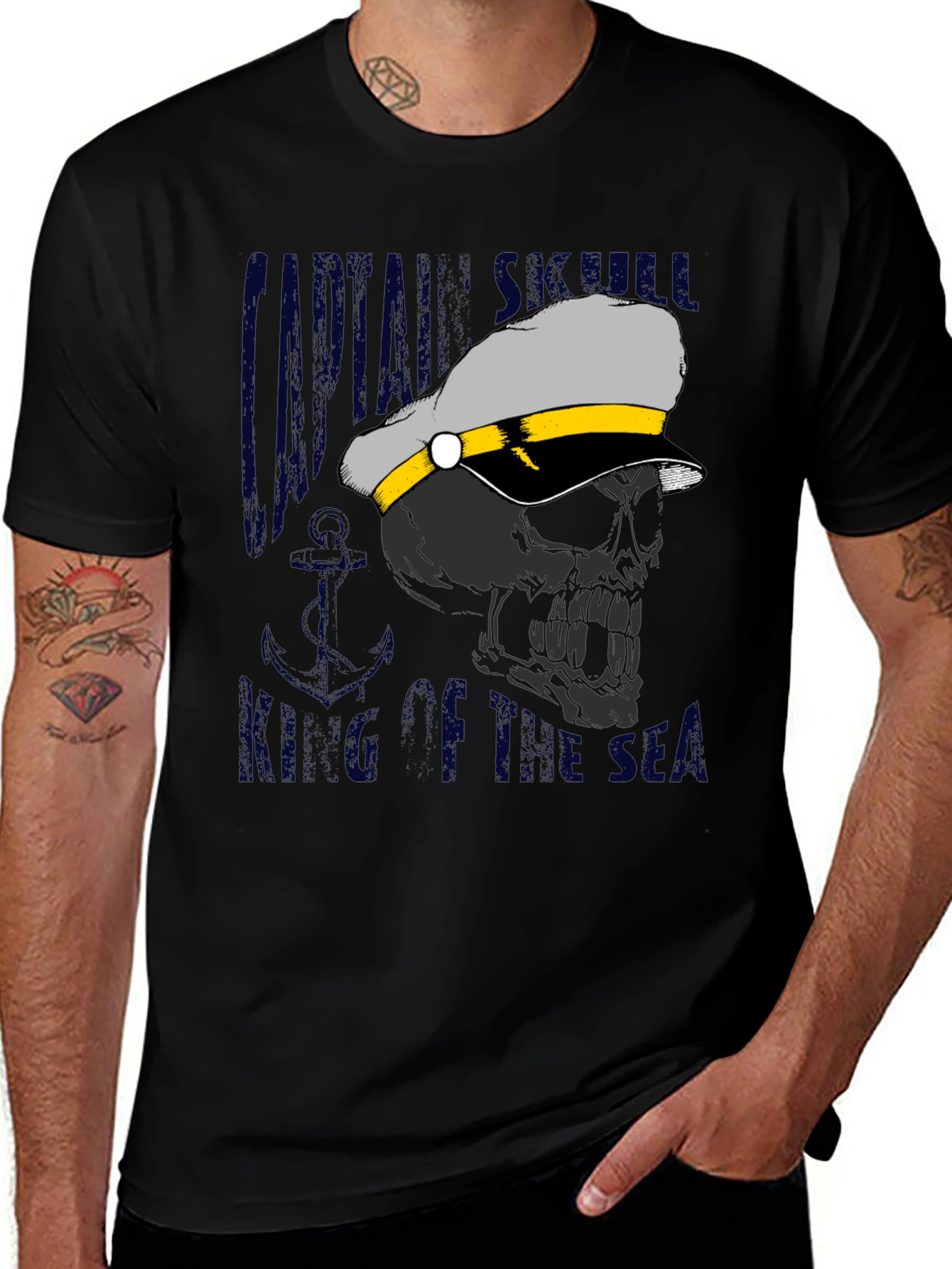 Captain Skull King of the Sea T-Shirt