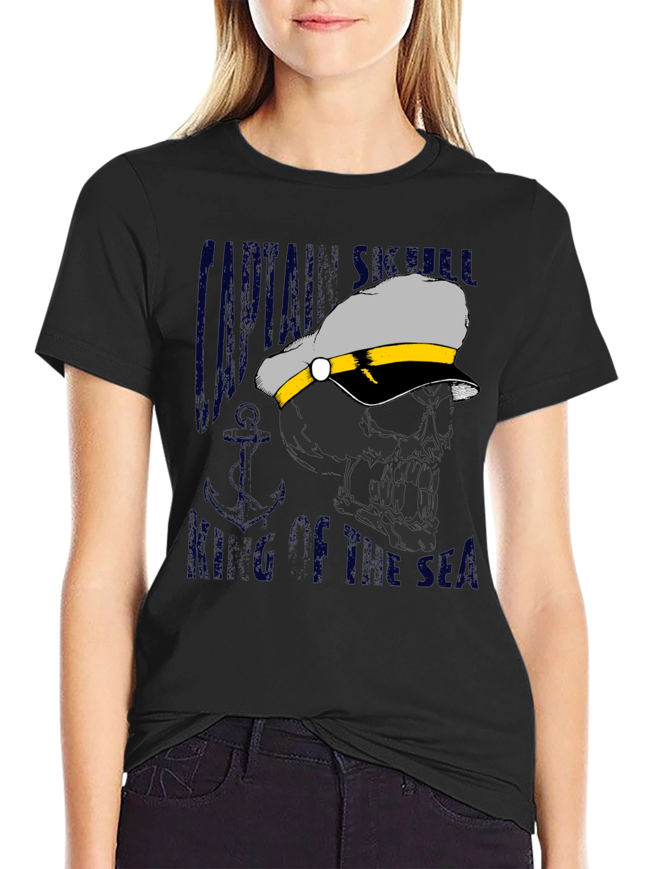 Captain Skull King of the Sea T-Shirt