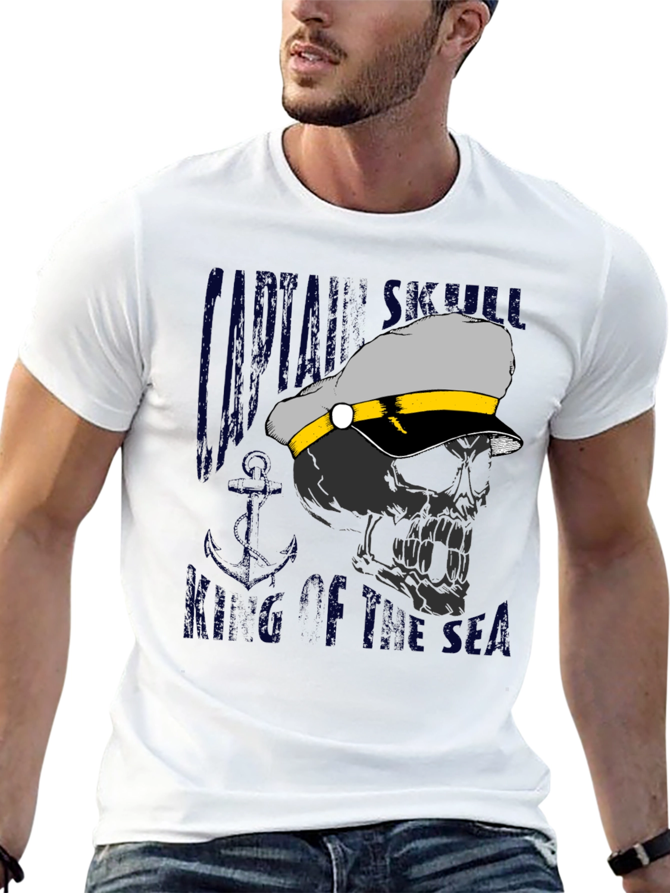 Captain Skull King of the Sea T-Shirt