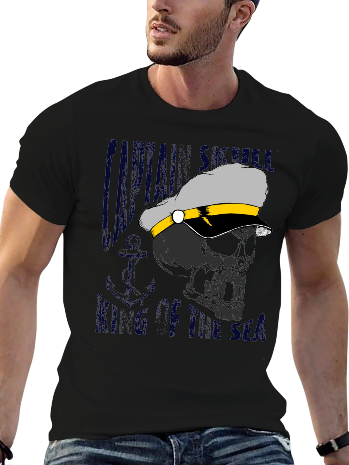 Captain Skull King of the Sea T-Shirt
