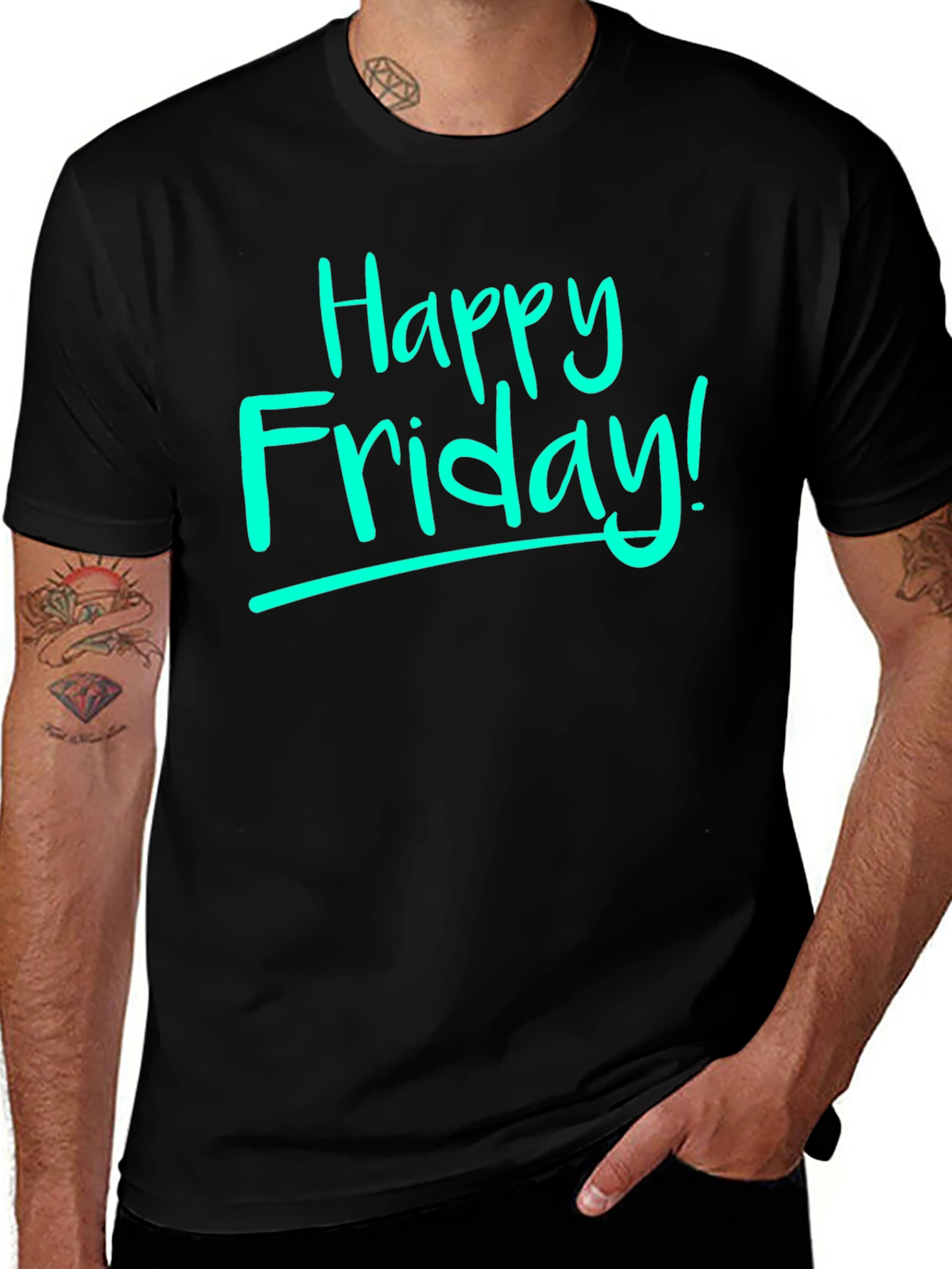 Happy Friday T-Shirt - Casual Wear