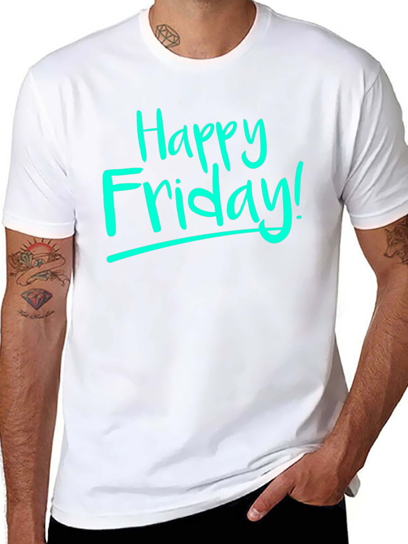 Happy Friday T-Shirt - Casual Wear