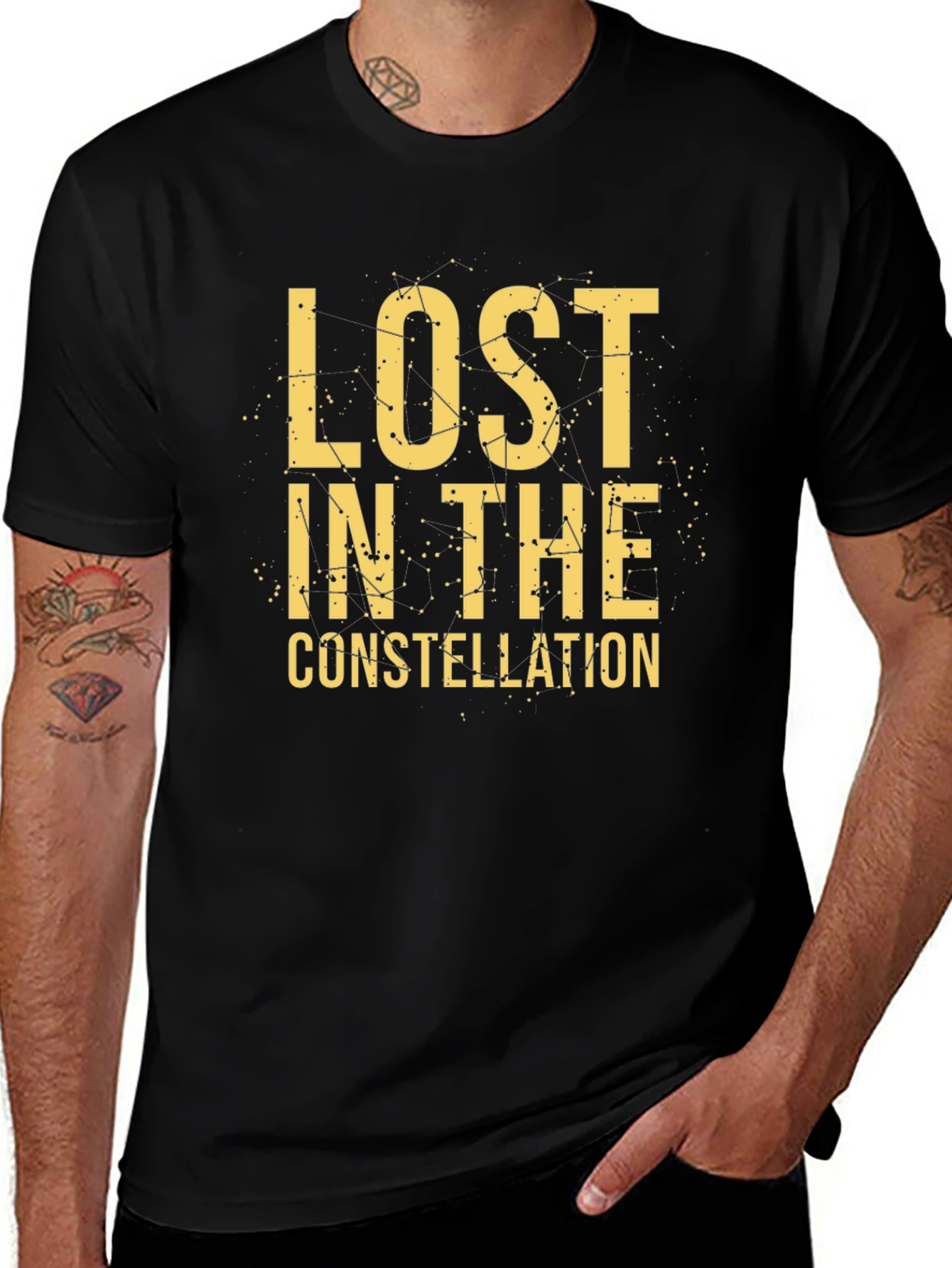 Lost in the Constellation Graphic T-Shirt