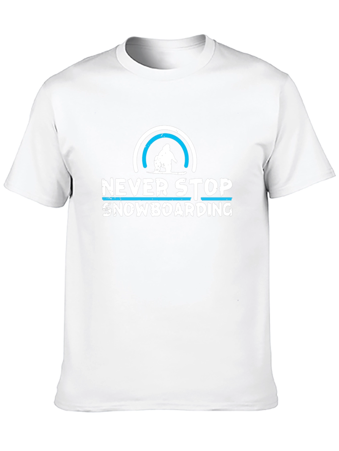 Never Stop Snowboarding T-Shirt