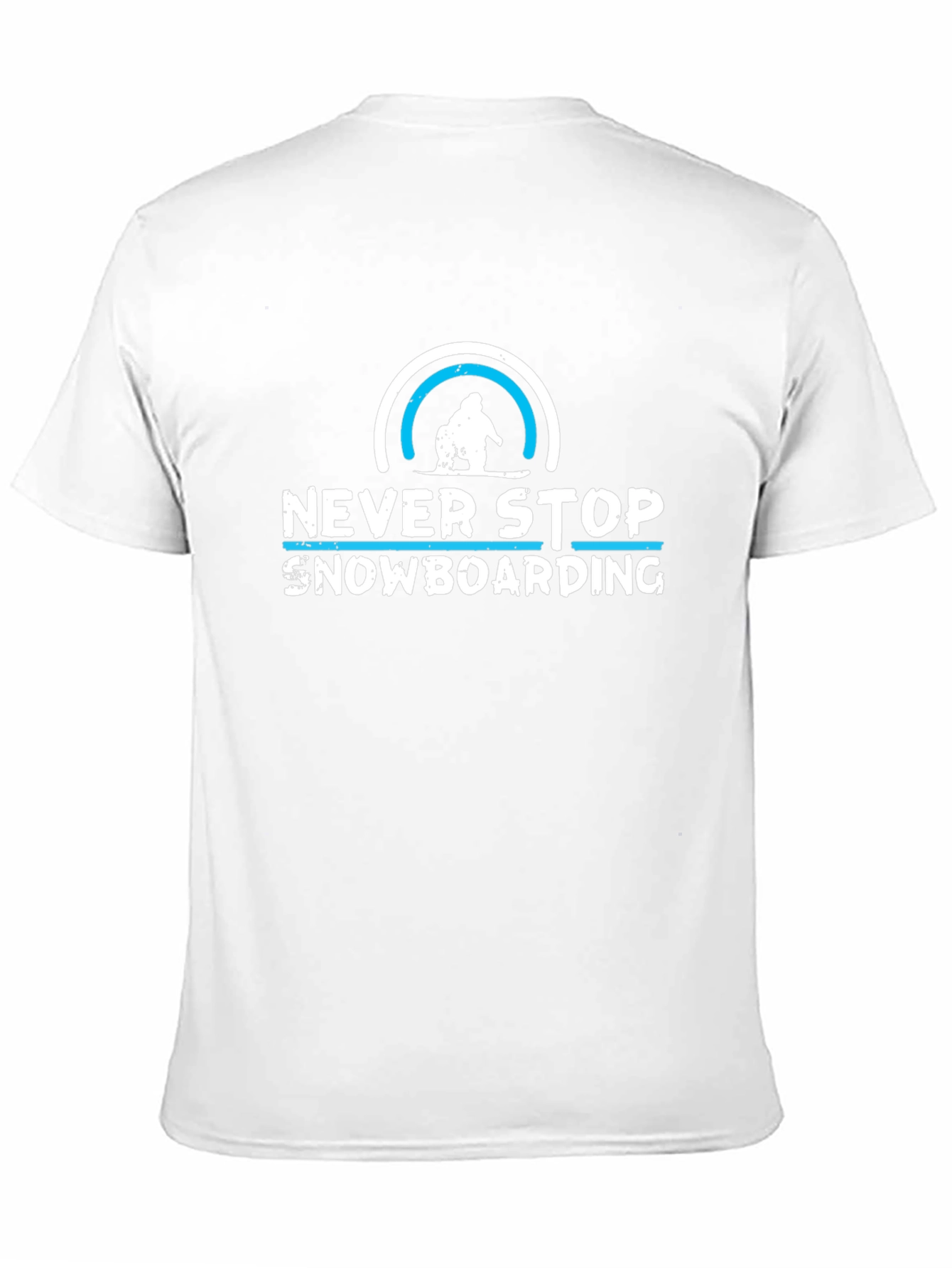 Never Stop Snowboarding T-Shirt