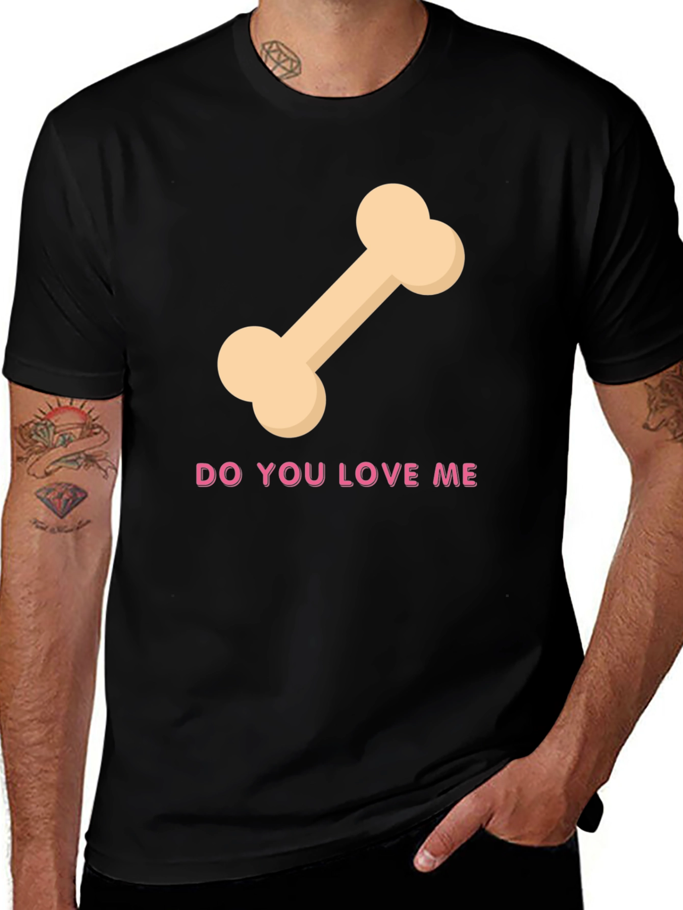 Do You Love Me Bone Graphic Tee