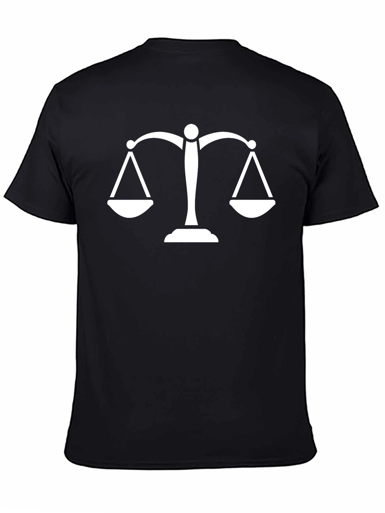 Scales of Justice Graphic Tee - Balance & Equality
