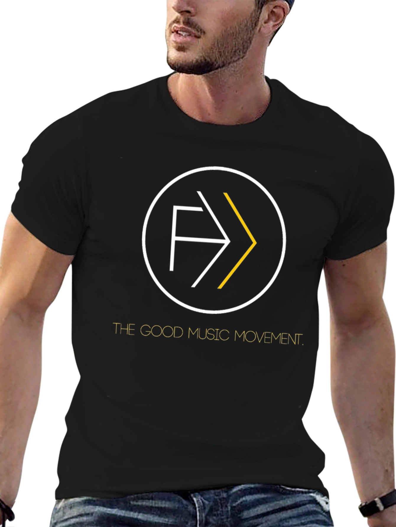 The Good Music Movement Black Graphic Tee