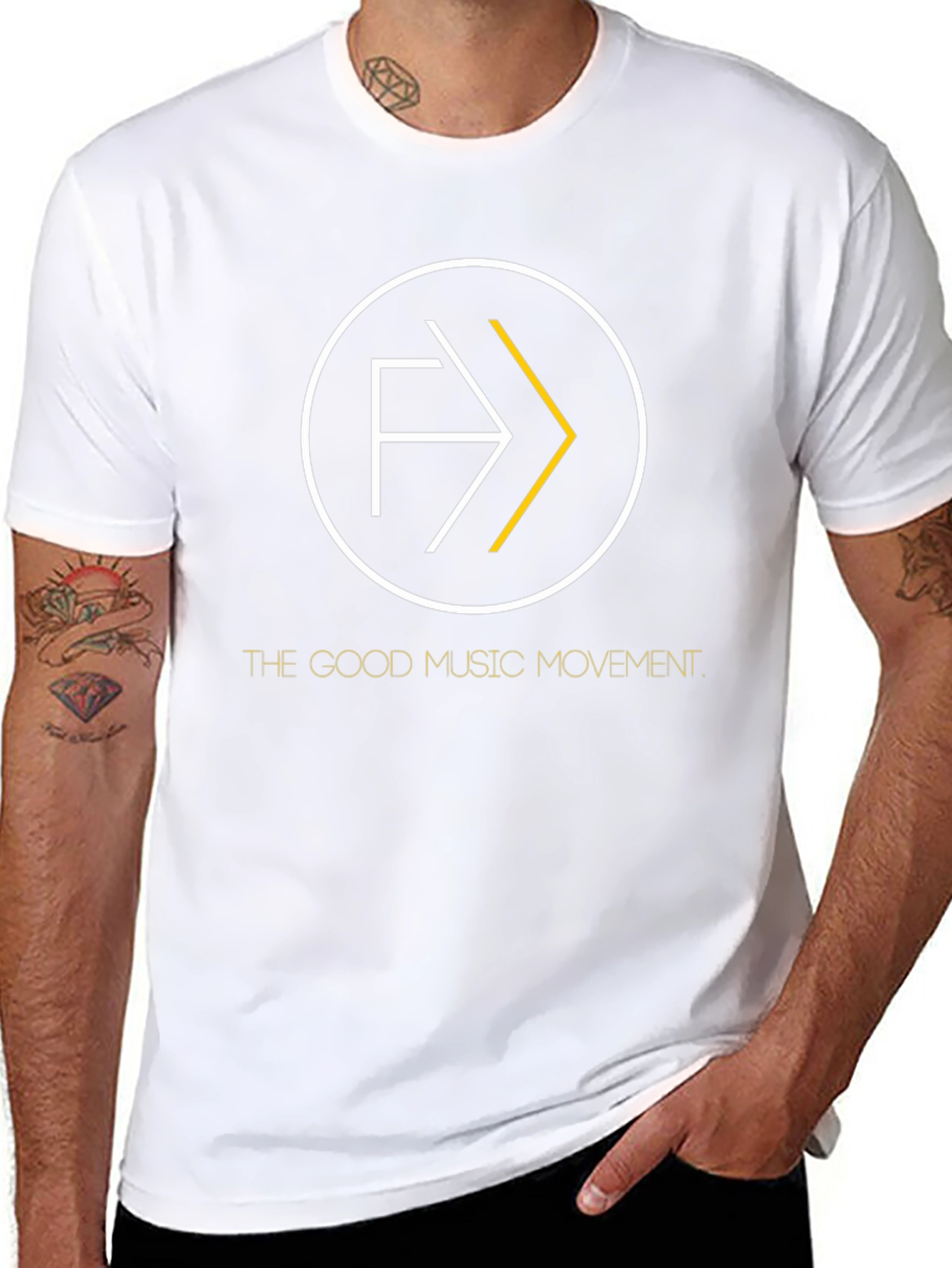 The Good Music Movement Black Graphic Tee