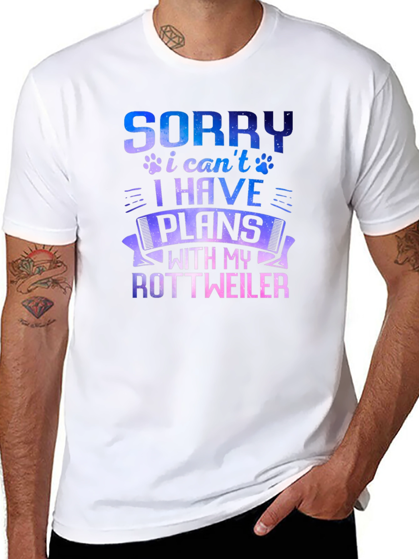 Rottweiler Plans Graphic T-Shirt