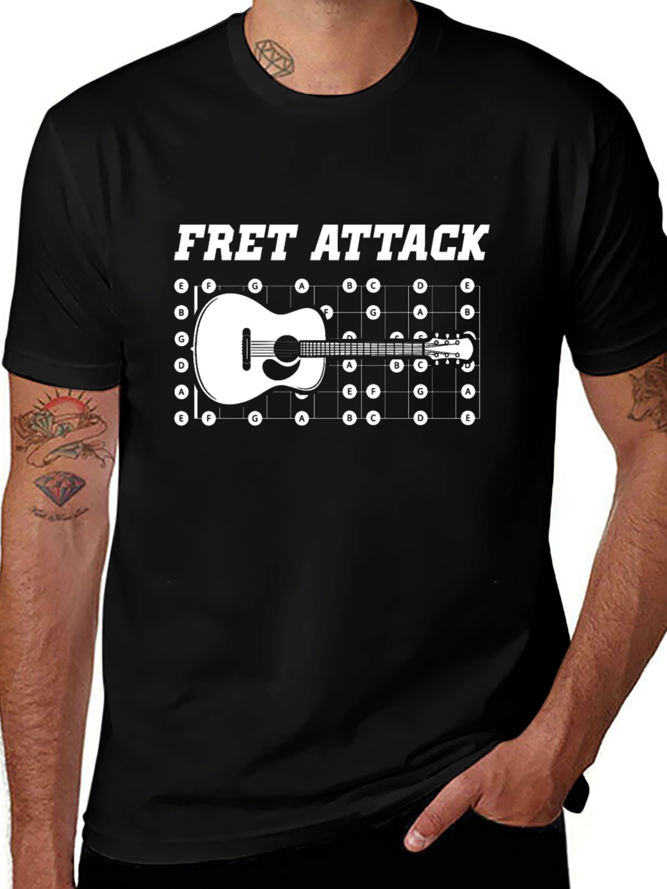 Fret Attack Guitar T-Shirt