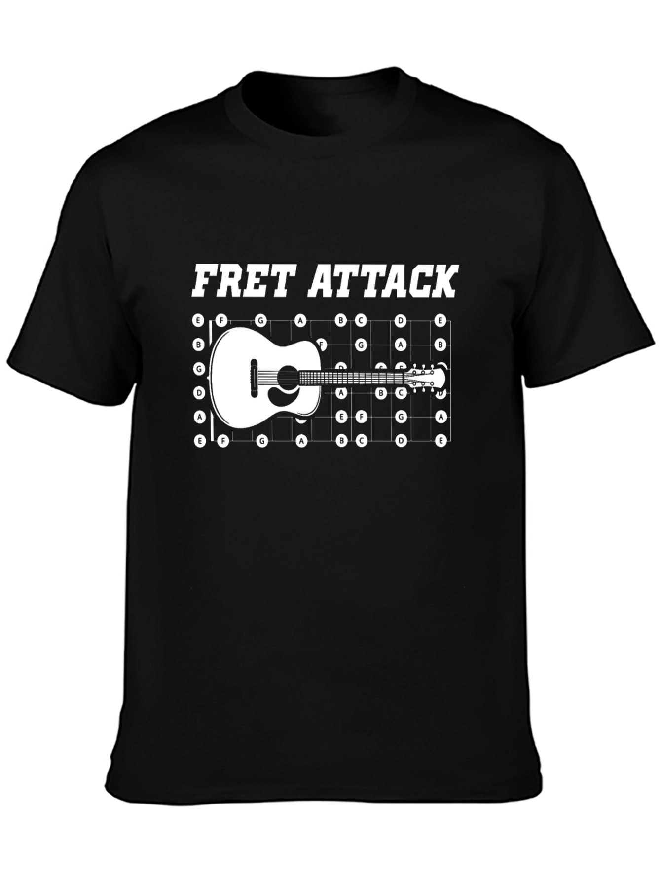 Fret Attack Guitar T-Shirt