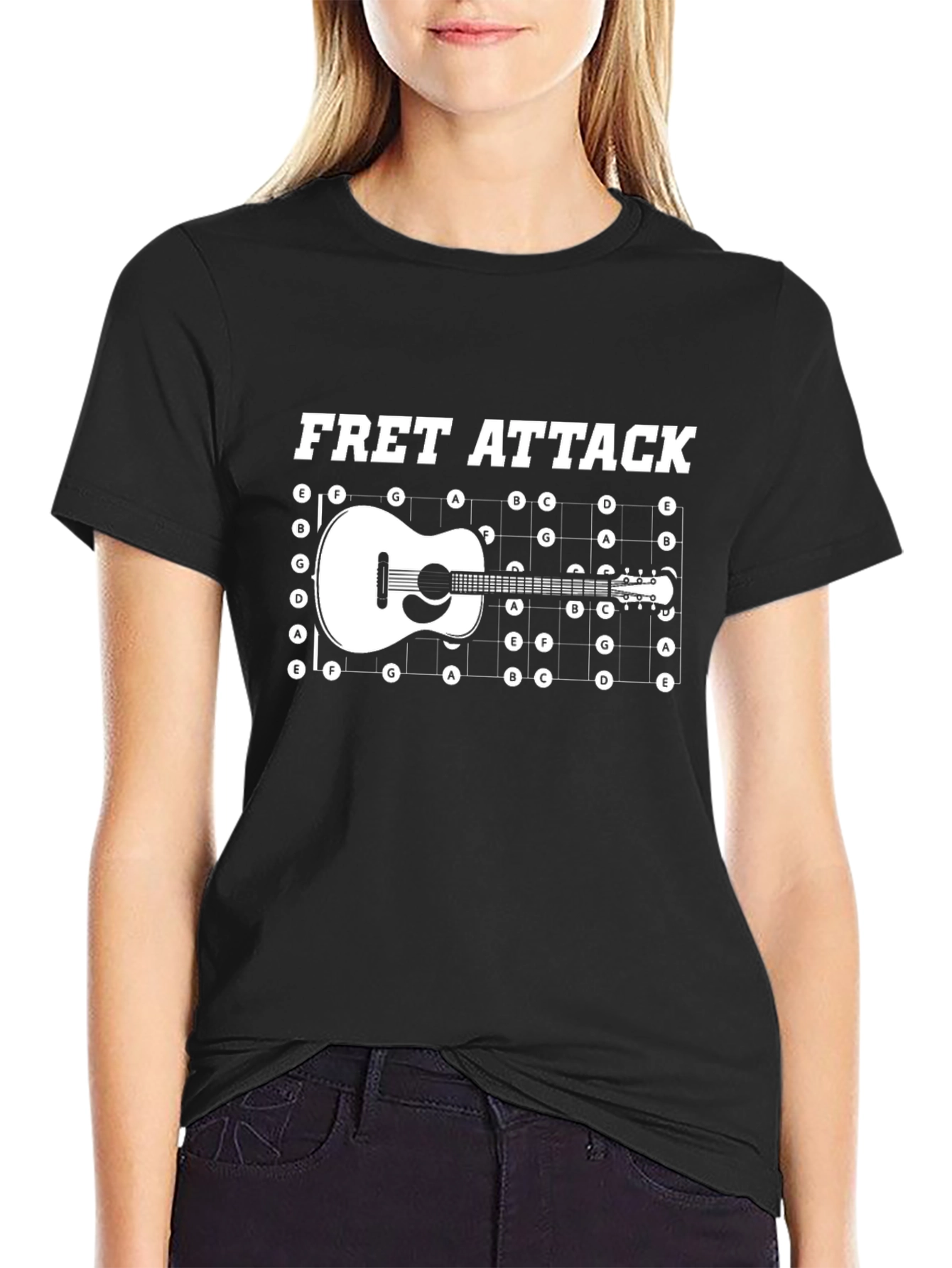 Fret Attack Guitar T-Shirt