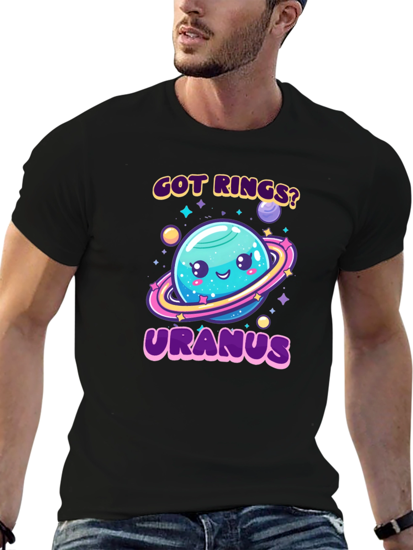 Got Rings? Uranus Graphic T-Shirt