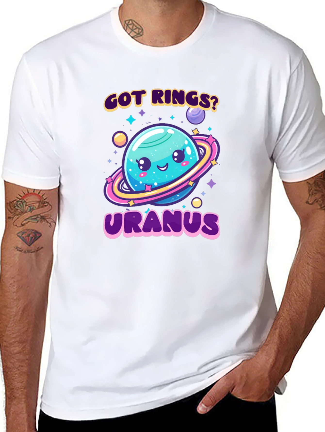 Got Rings? Uranus Graphic T-Shirt