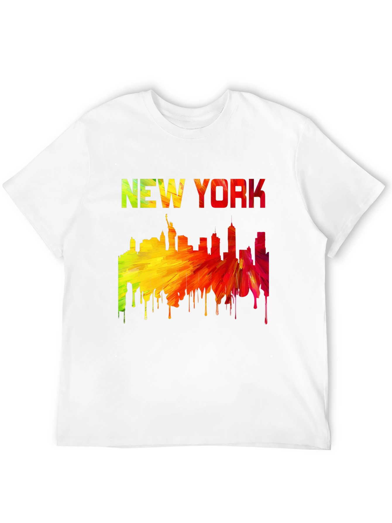 New York Skyline Graphic T-Shirt