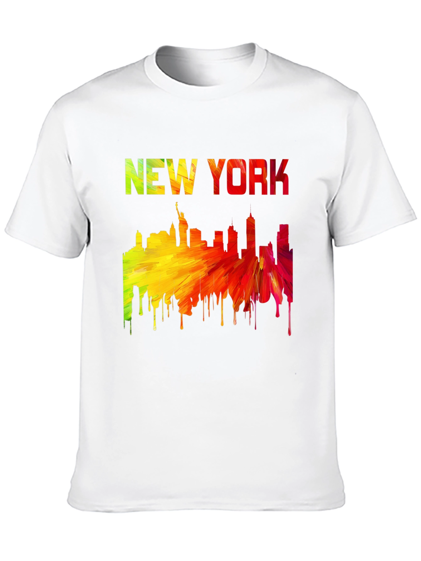 New York Skyline Graphic T-Shirt