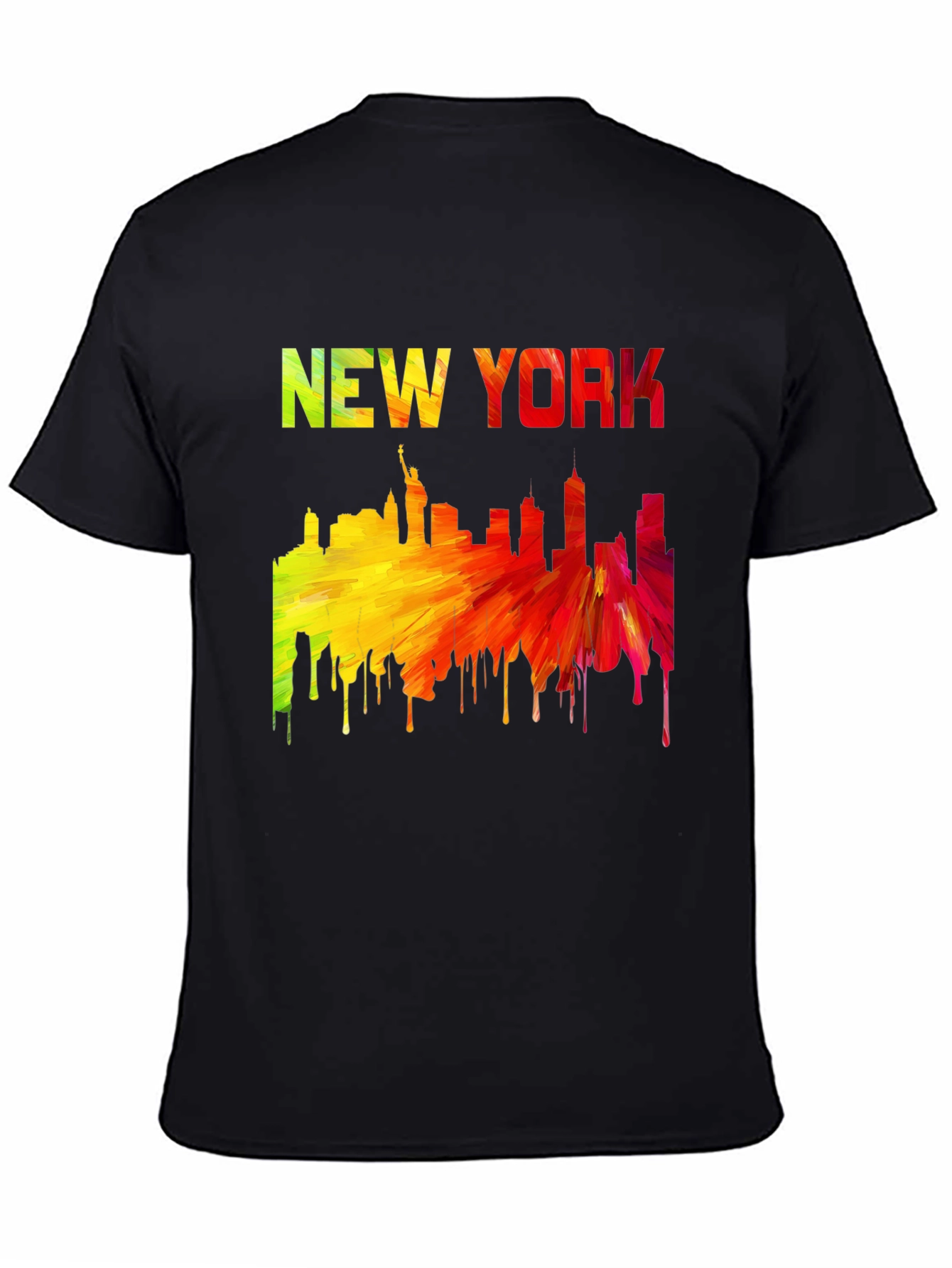 New York Skyline Graphic T-Shirt