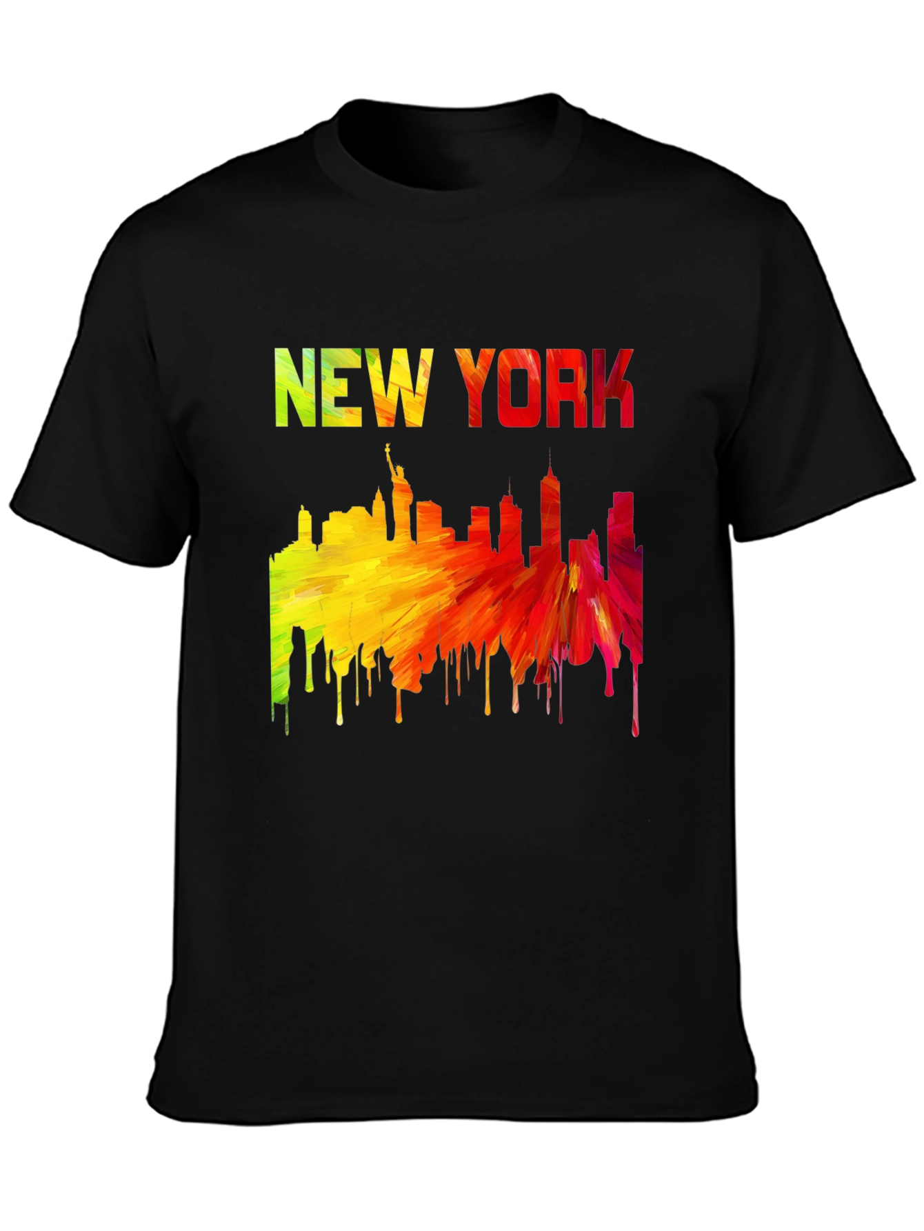 New York Skyline Graphic T-Shirt