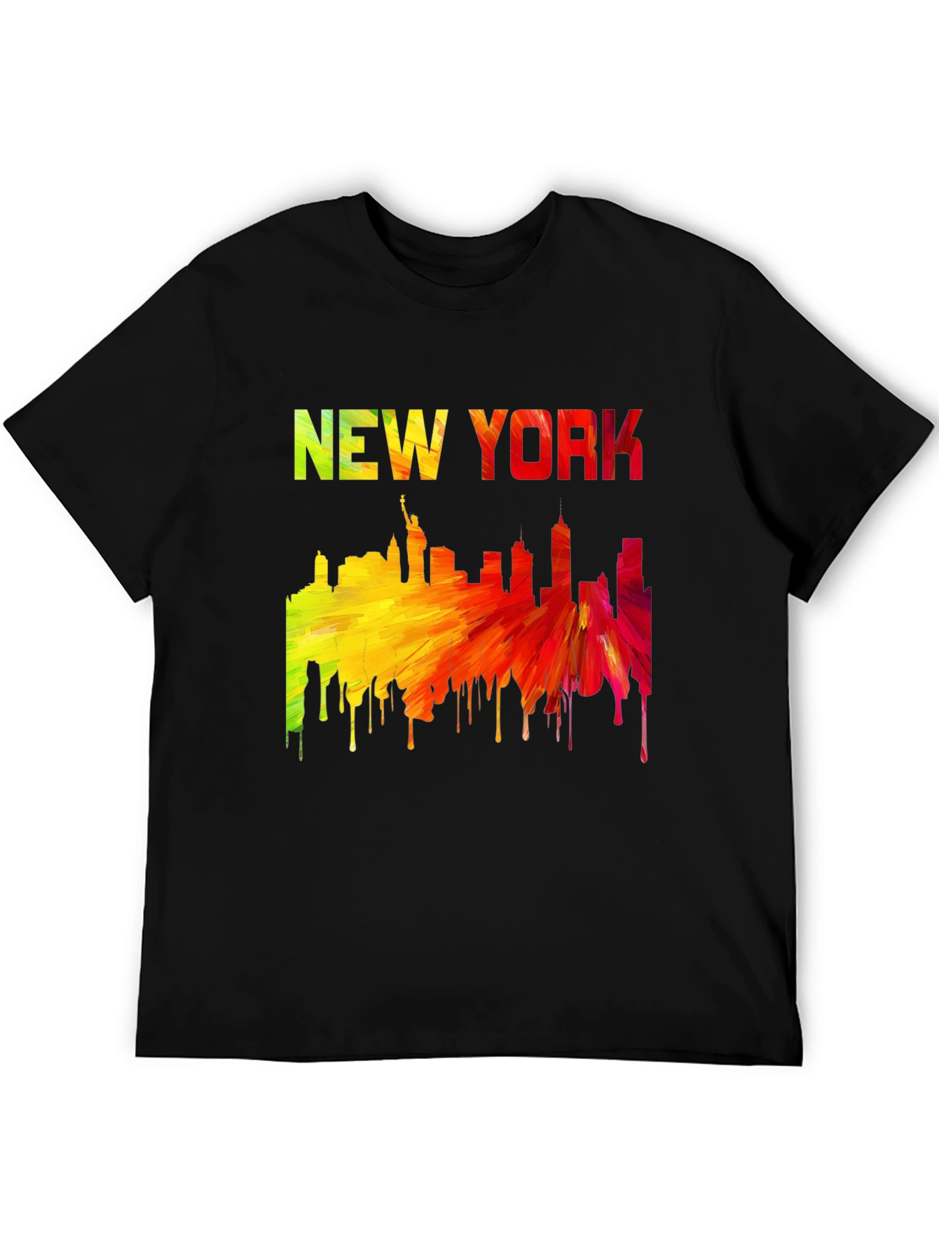 New York Skyline Graphic T-Shirt