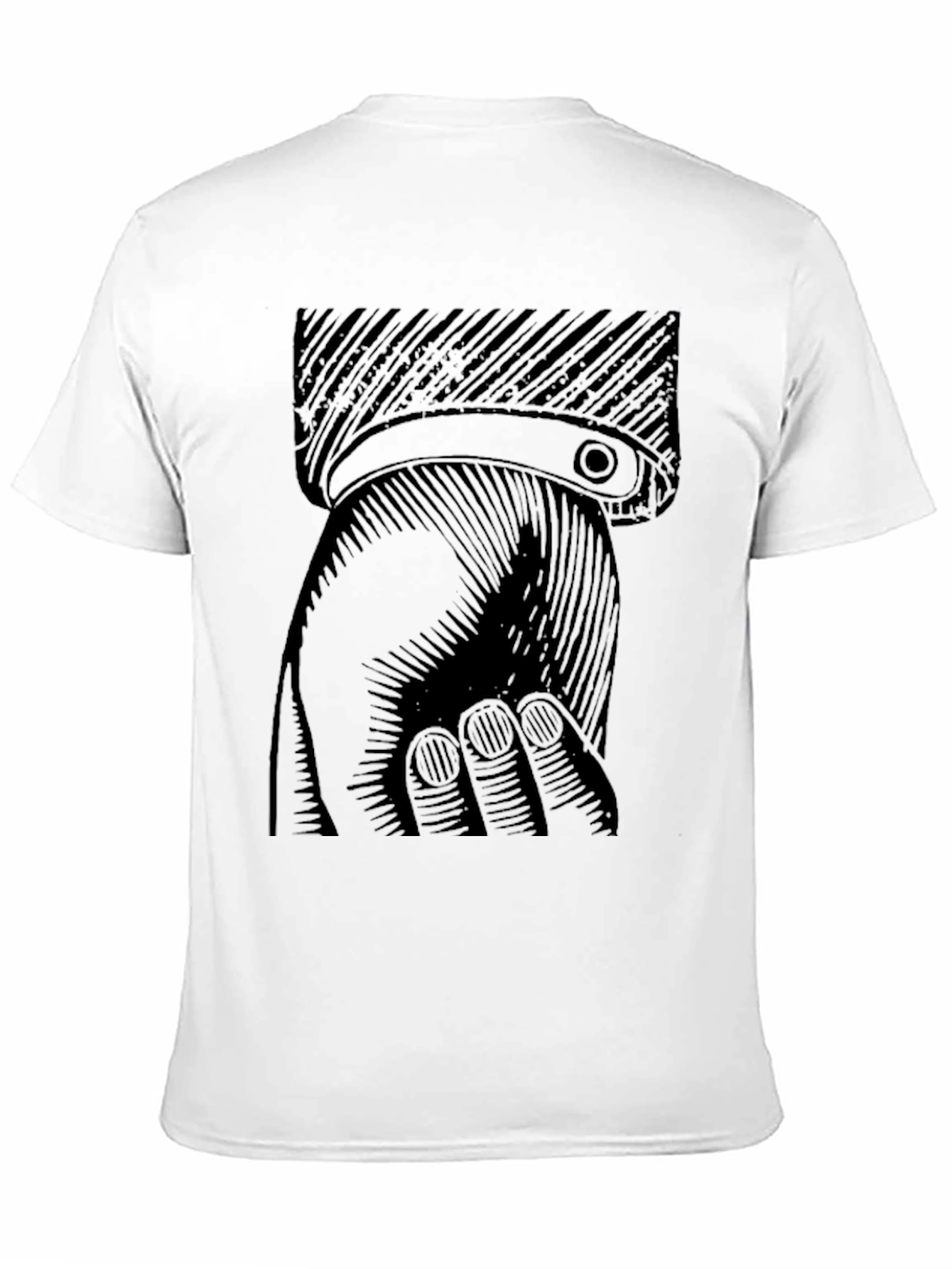 Fist Bump Graphic Tee - Stylish Comfort