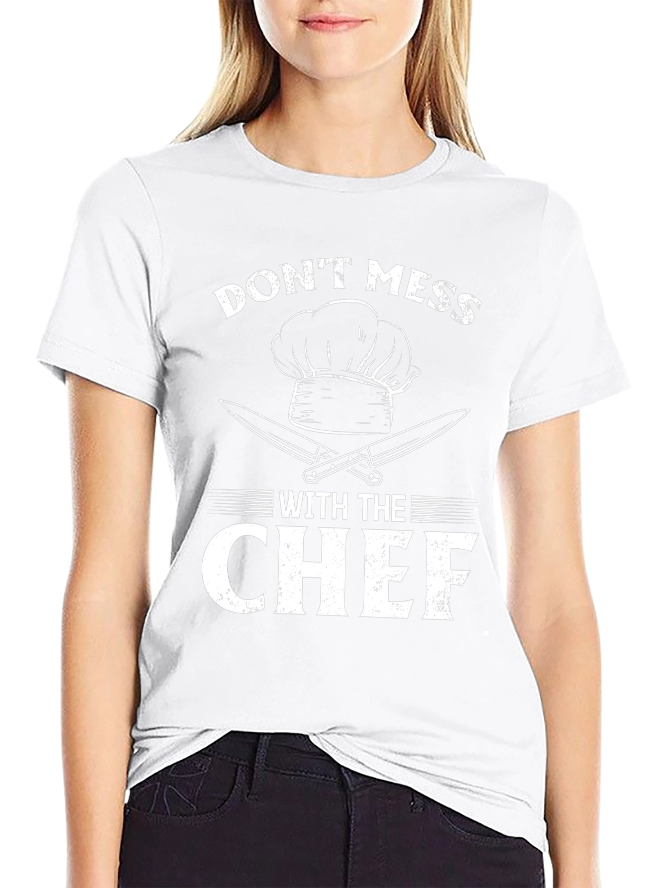 Dont Mess With The Chef T-Shirt Funny Cooking Shirt