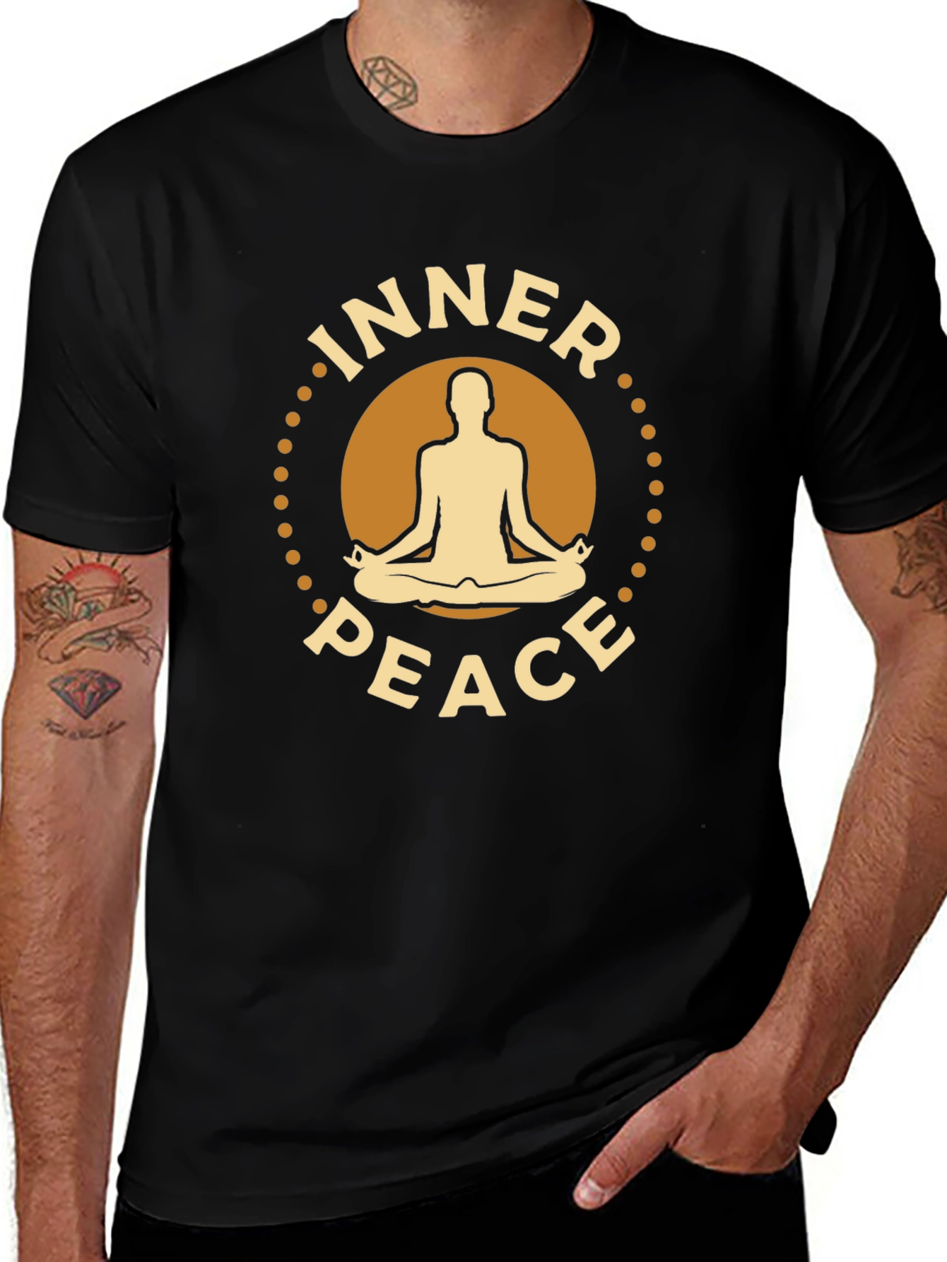 Inner Peace Yoga T-Shirt - Meditate in Style