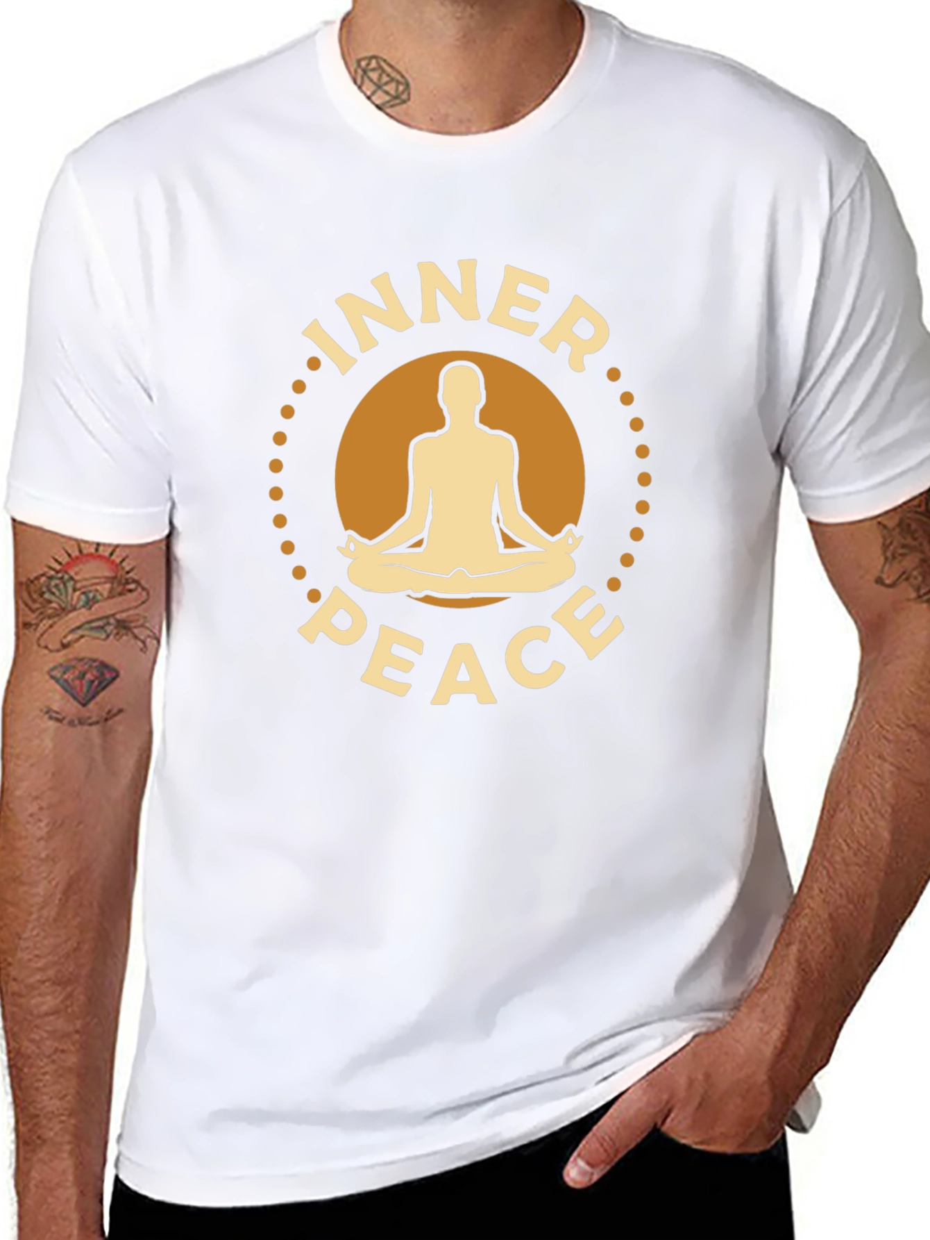 Inner Peace Yoga T-Shirt - Meditate in Style