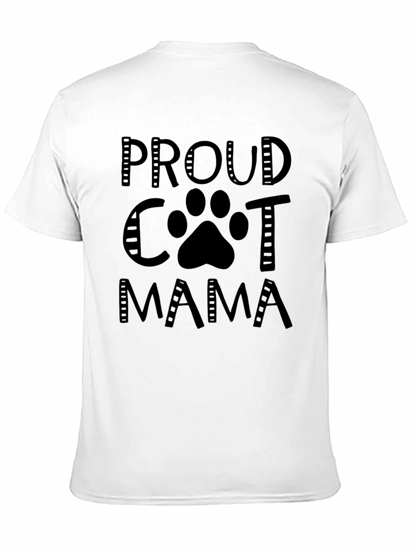 Proud Cat Mama Graphic T-Shirt