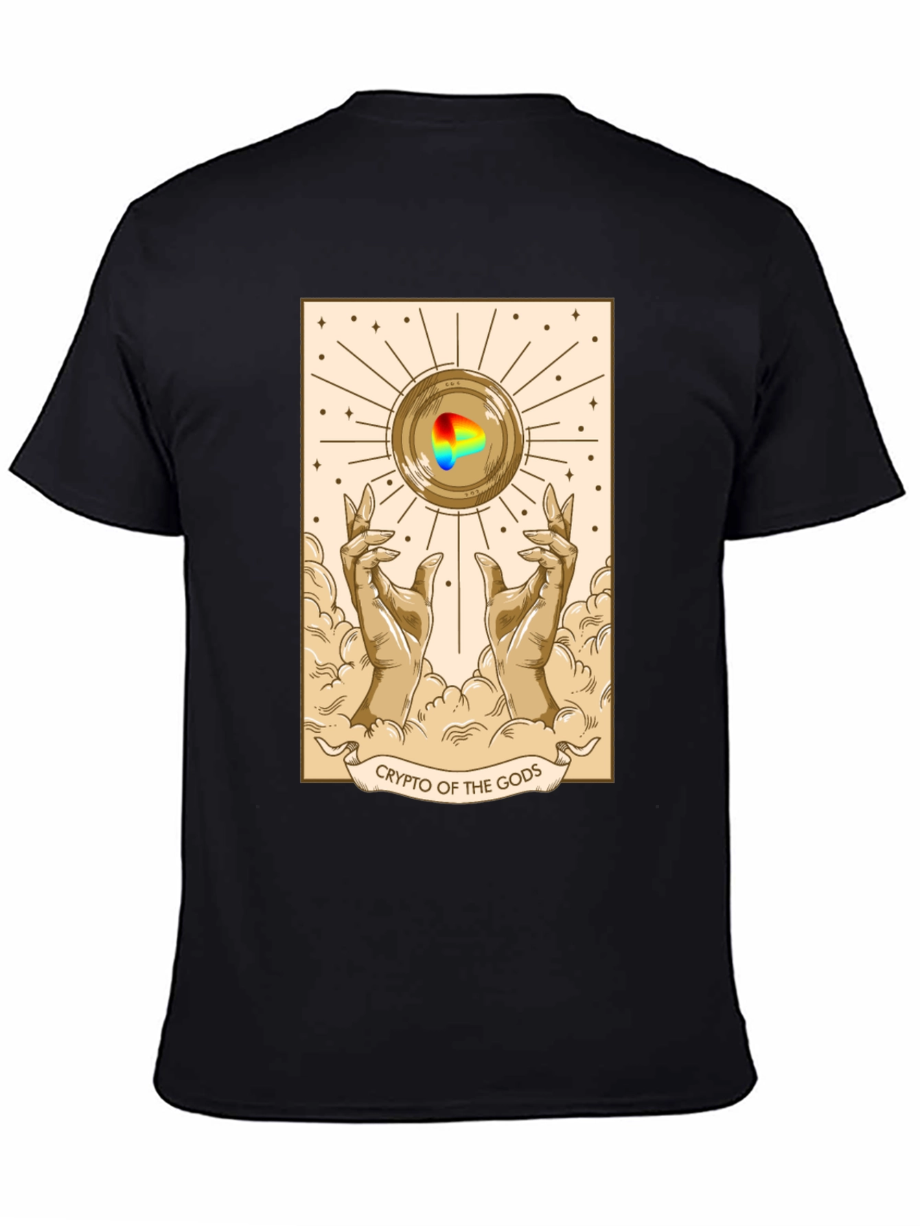 Crypto of the Gods T-Shirt - Unique Graphic Tee