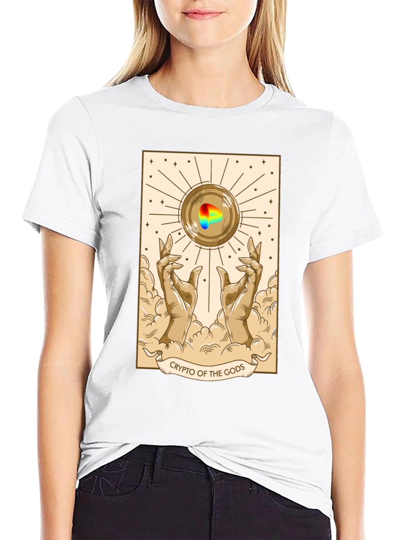 Crypto of the Gods T-Shirt - Unique Graphic Tee